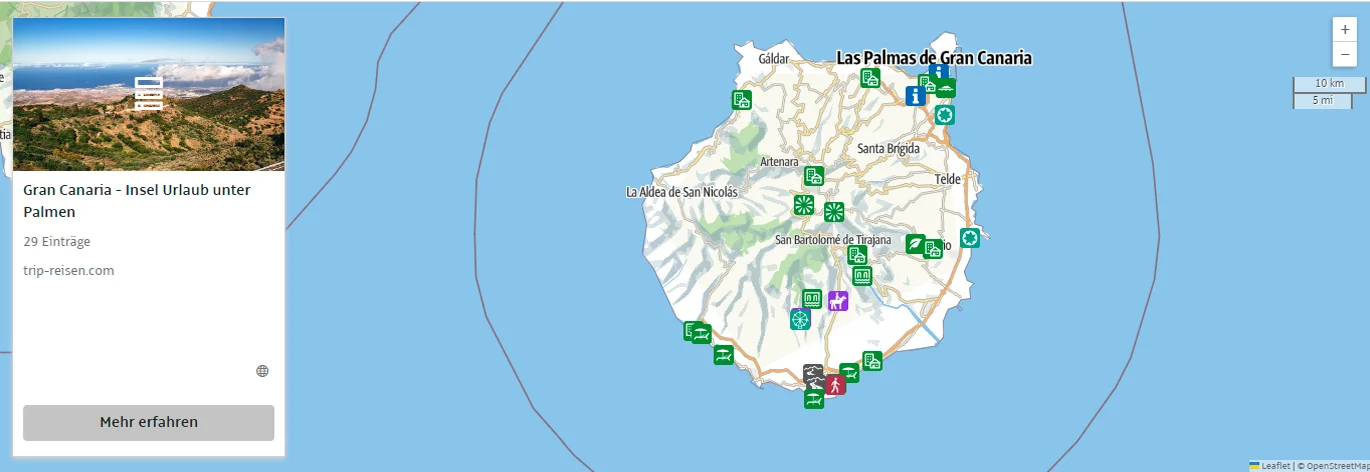 Gran Canaria - alle Infos auf FerienhausGranCanaria  - alles auf einer Karte
